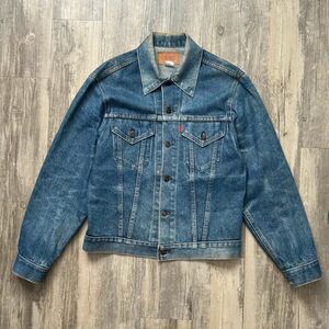 Vintage Levi's 70505-0217 Type 3 Denim Jacket Size 40 Faded #527 Stamp